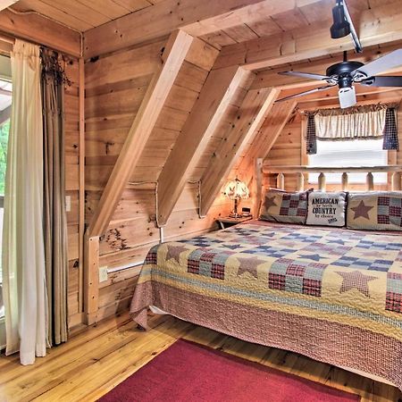 A-Frame Cabin With Hot Tub Less Than 1 Mi To Ober Gatlinburg Villa Esterno foto