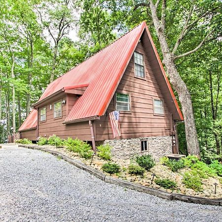 A-Frame Cabin With Hot Tub Less Than 1 Mi To Ober Gatlinburg Villa Esterno foto