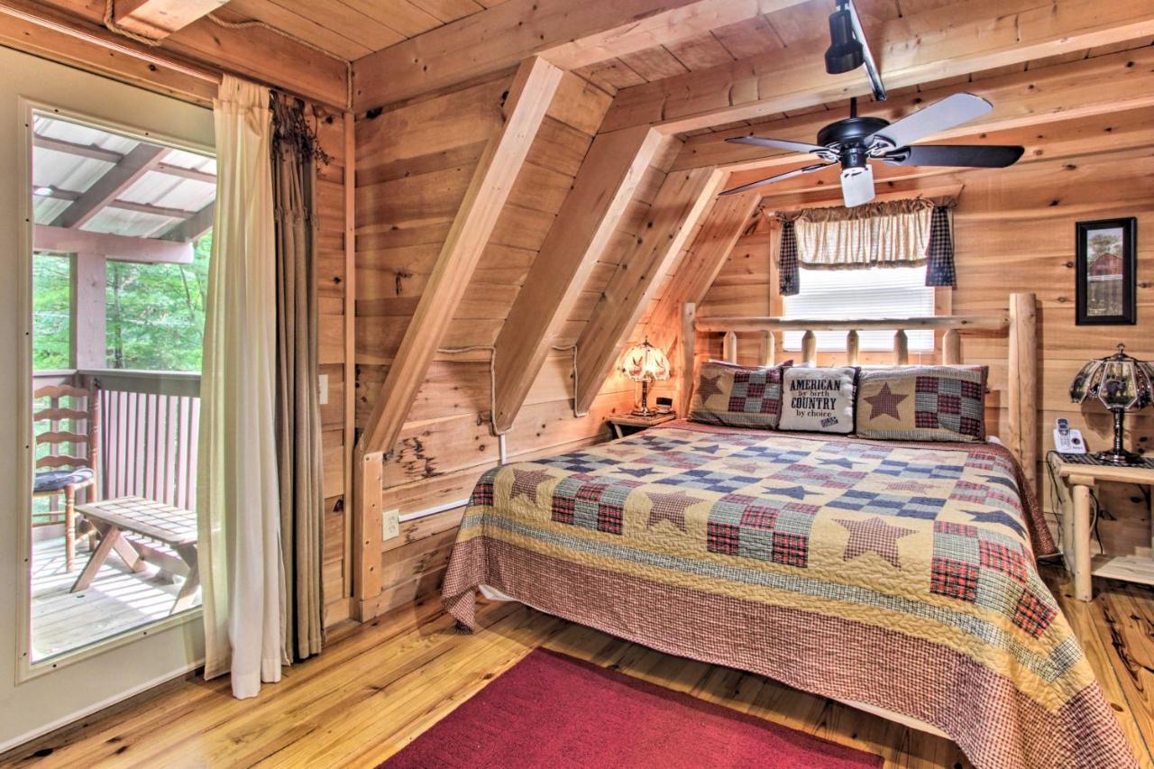 A-Frame Cabin With Hot Tub Less Than 1 Mi To Ober Gatlinburg Villa Esterno foto