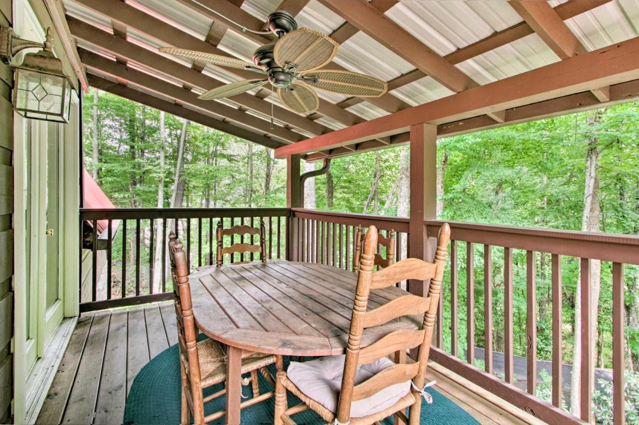 A-Frame Cabin With Hot Tub Less Than 1 Mi To Ober Gatlinburg Villa Esterno foto