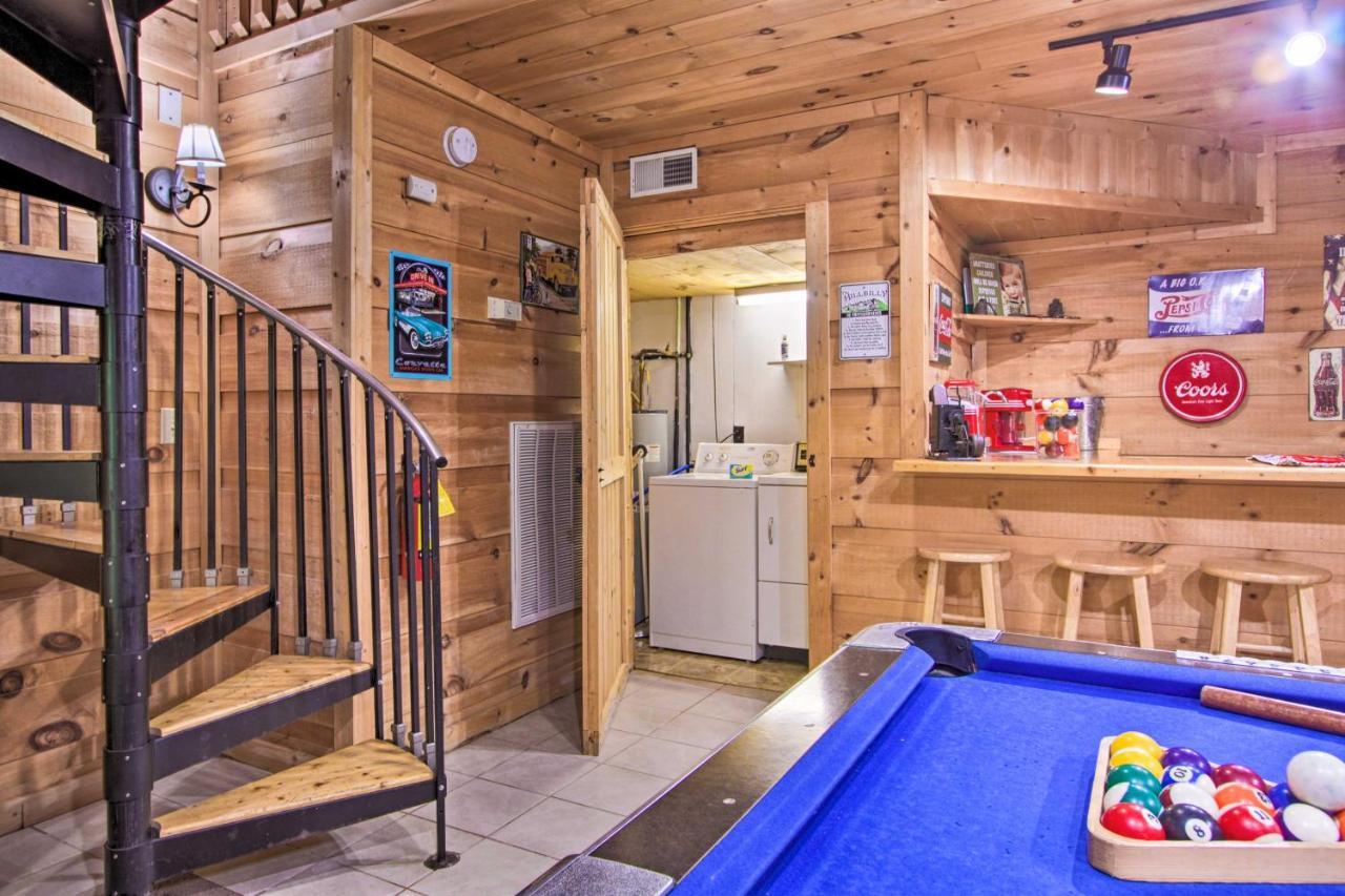 A-Frame Cabin With Hot Tub Less Than 1 Mi To Ober Gatlinburg Villa Esterno foto